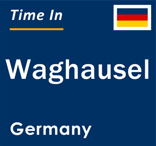 Current local time in Waghausel, Germany