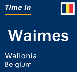 Current local time in Waimes, Wallonia, Belgium