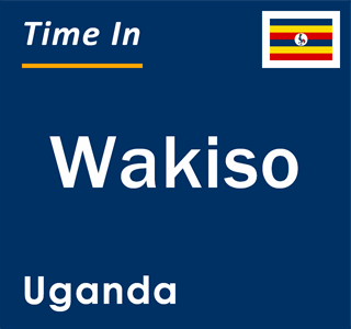 Current time in Wakiso, Uganda