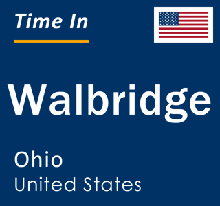 Current local time in Walbridge, Ohio, United States