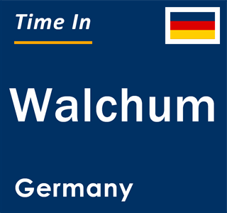 Current local time in Walchum, Germany