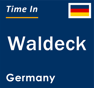 Current local time in Waldeck, Germany