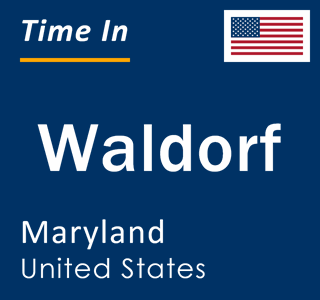 Current local time in Waldorf, Maryland, United States