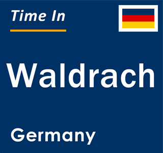 Current local time in Waldrach, Germany