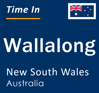 Current local time in Wallalong, New South Wales, Australia