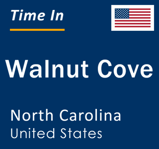 Current local time in Walnut Cove, North Carolina, United States