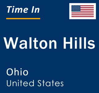 Current local time in Walton Hills, Ohio, United States