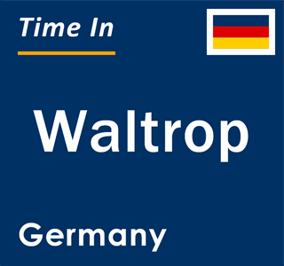 Current local time in Waltrop, Germany