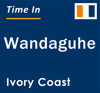 Current local time in Wandaguhe, Ivory Coast