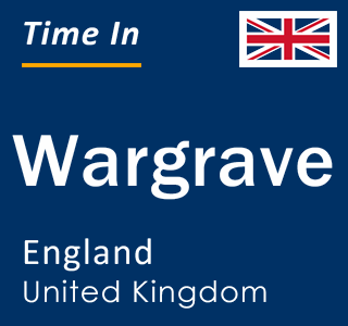 Current local time in Wargrave, England, United Kingdom