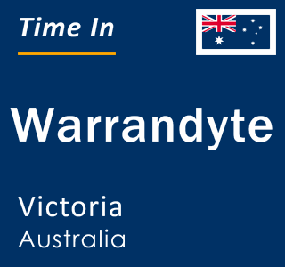 Current local time in Warrandyte, Victoria, Australia