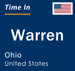 Current local time in Warren, Ohio, United States