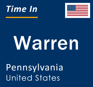 Current local time in Warren, Pennsylvania, United States