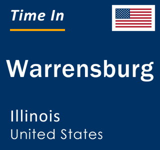 Current local time in Warrensburg, Illinois, United States