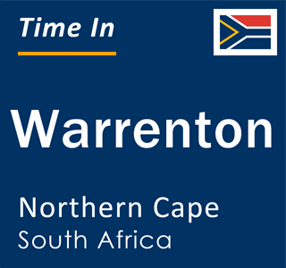 Current local time in Warrenton, Northern Cape, South Africa