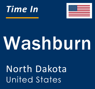 Current local time in Washburn, North Dakota, United States
