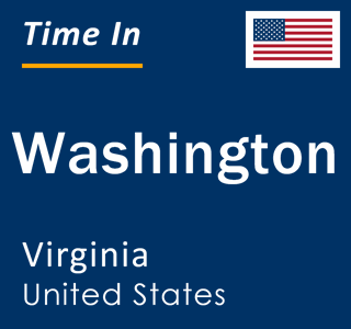 Current local time in Washington, Virginia, United States