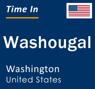 Current local time in Washougal, Washington, United States