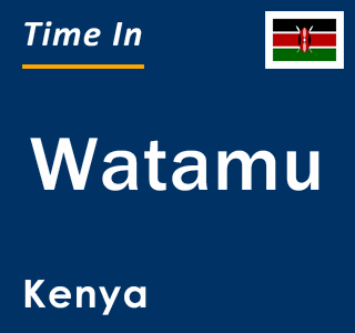 Current local time in Watamu, Kenya