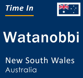 Current local time in Watanobbi, New South Wales, Australia