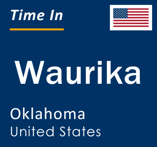 Current local time in Waurika, Oklahoma, United States