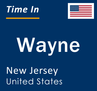 Current local time in Wayne, New Jersey, United States