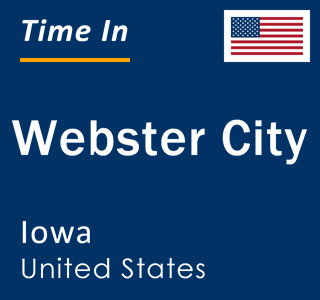 Current local time in Webster City, Iowa, United States
