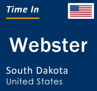 Current local time in Webster, South Dakota, United States