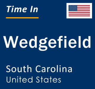 Current local time in Wedgefield, South Carolina, United States