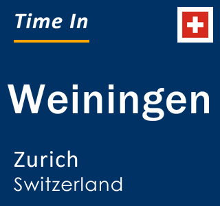 Current local time in Weiningen, Zurich, Switzerland