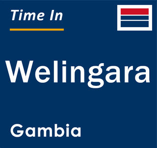 Current local time in Welingara, Gambia