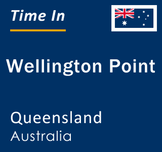Current local time in Wellington Point, Queensland, Australia