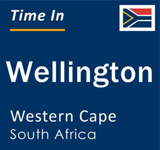 Current local time in Wellington, Western Cape, South Africa