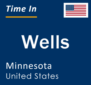 Current local time in Wells, Minnesota, United States