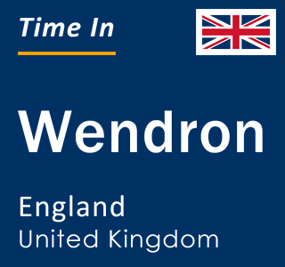 Current local time in Wendron, England, United Kingdom