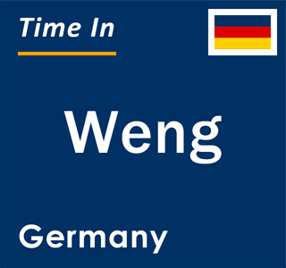 Current local time in Weng, Germany