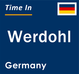 Current local time in Werdohl, Germany