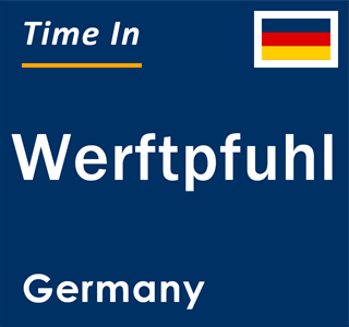 Current local time in Werftpfuhl, Germany