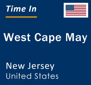 Current local time in West Cape May, New Jersey, United States