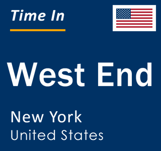 Current local time in West End, New York, United States