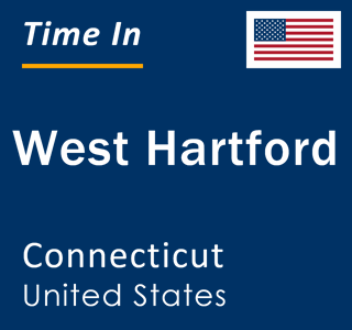 Current local time in West Hartford, Connecticut, United States