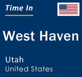 Current local time in West Haven, Utah, United States