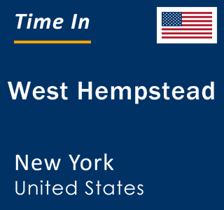 Current local time in West Hempstead, New York, United States