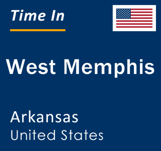 Current local time in West Memphis, Arkansas, United States
