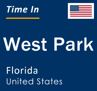 Current local time in West Park, Florida, United States