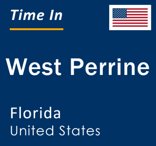 Current local time in West Perrine, Florida, United States