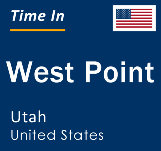 Current local time in West Point, Utah, United States