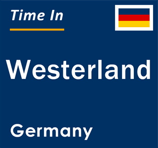 Current local time in Westerland, Germany