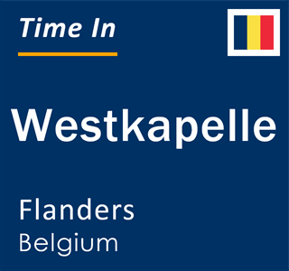 Current local time in Westkapelle, Flanders, Belgium