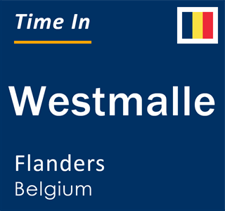Current local time in Westmalle, Flanders, Belgium
